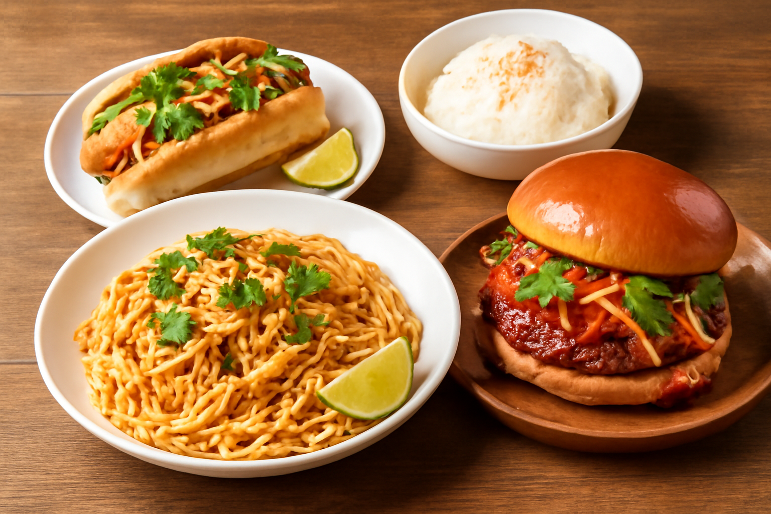 การสำรวจการผสมผสานรสชาติระหว่างอาหารไทยและตะวันตกในอาหารสมัยใหม่