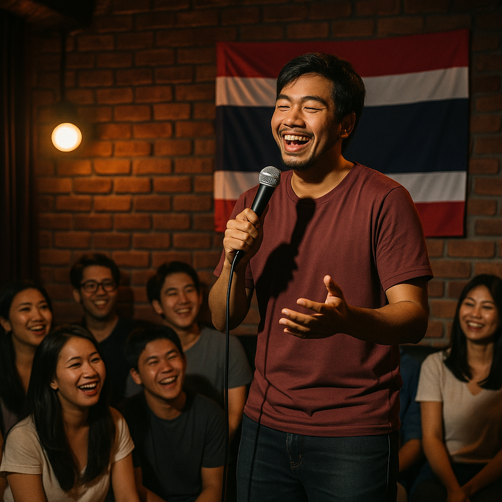 ความสนุกสำหรับทั้งครอบครัว: สแตนด์อัพและคอมเมดี้สำหรับทุกช่วงวัยในประเทศไทย