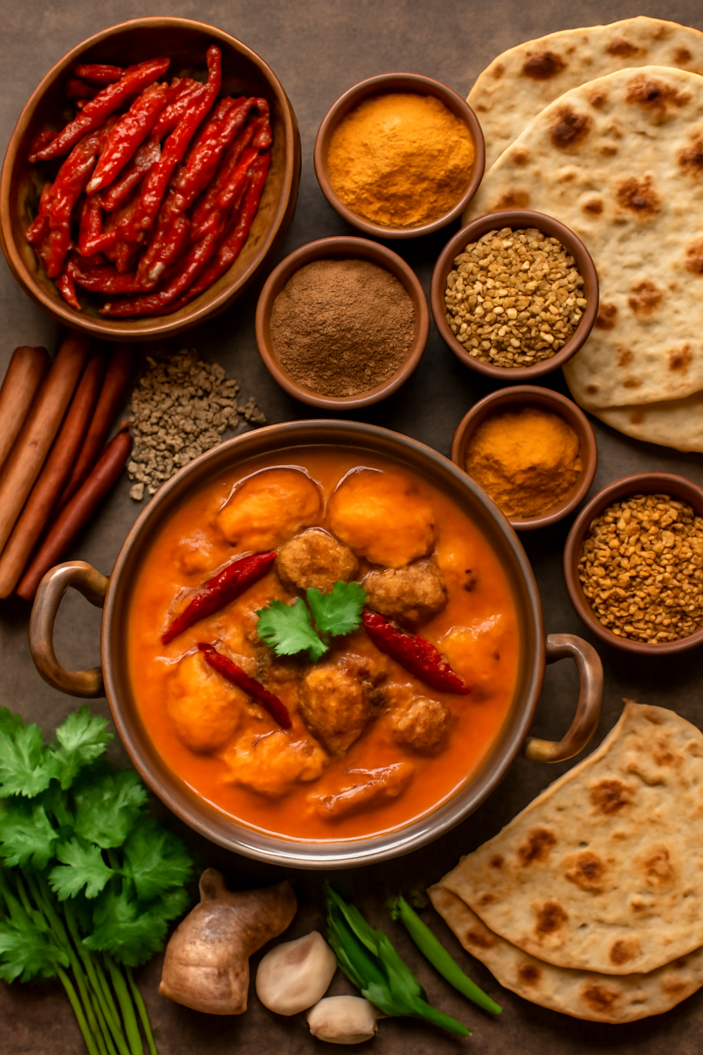 การเดินทางของเครื่องเทศ: อิทธิพลของอาหารอินเดียที่มีต่อประเพณีการทำอาหารไทย