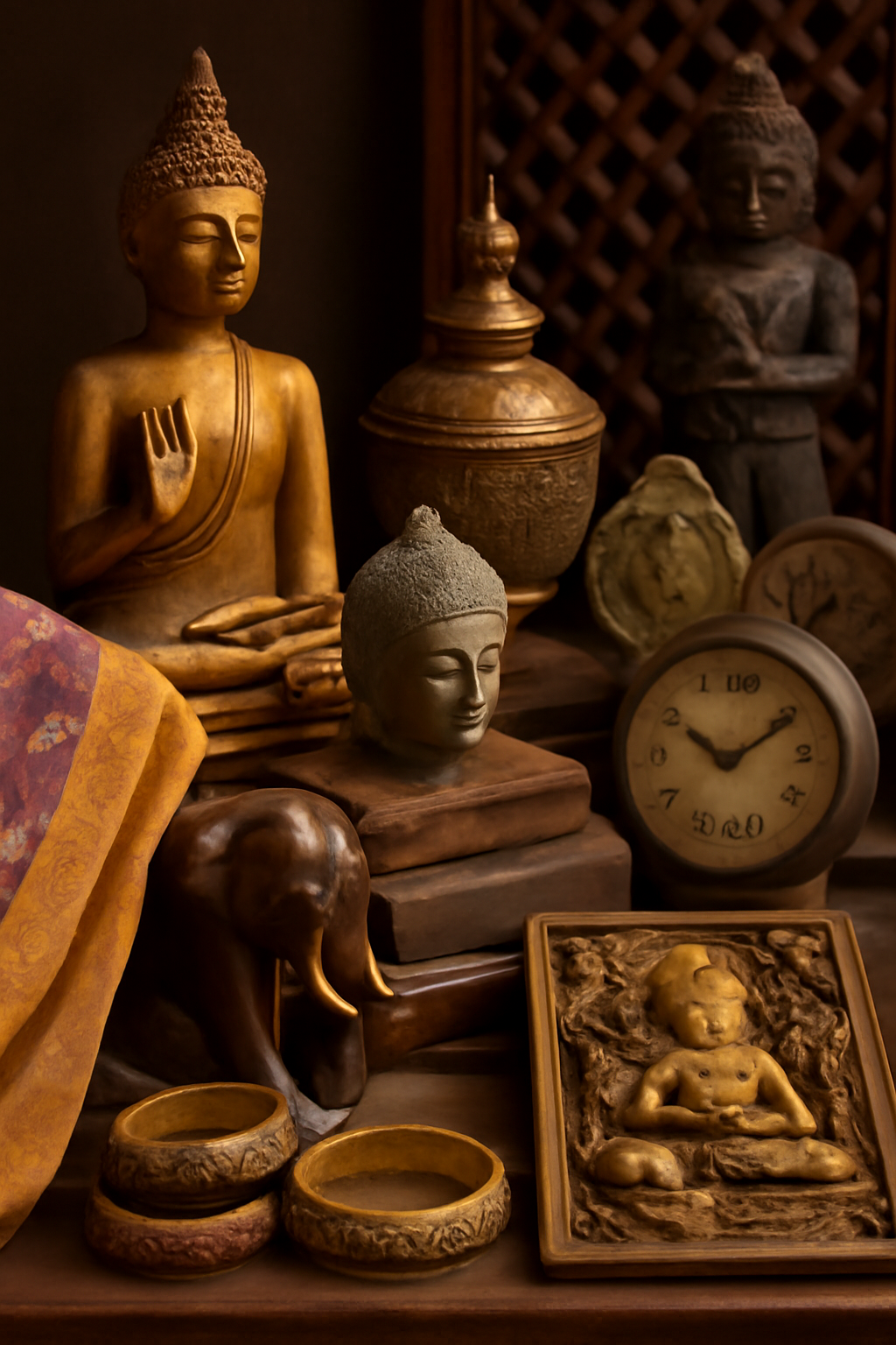 ค้นพบของที่ระลึกแบบดั้งเดิมและตลาดของเก่าในประเทศไทย