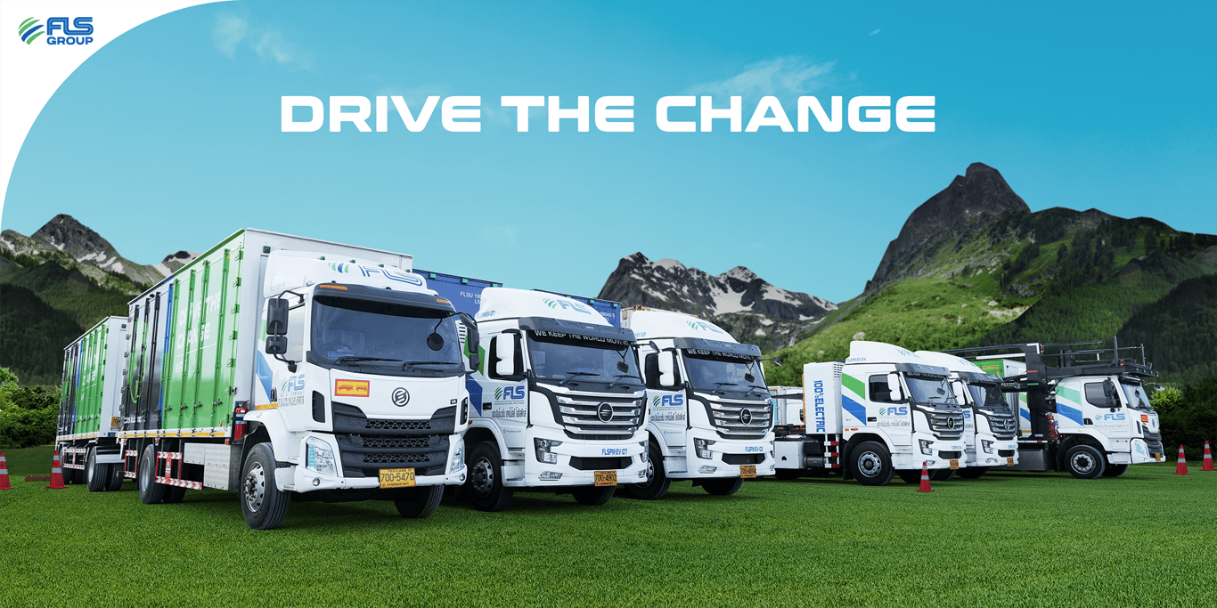 FLS Group Drives the Change with Thailand’s Largest 100% Electric Heavy-Duty Truck Fleet