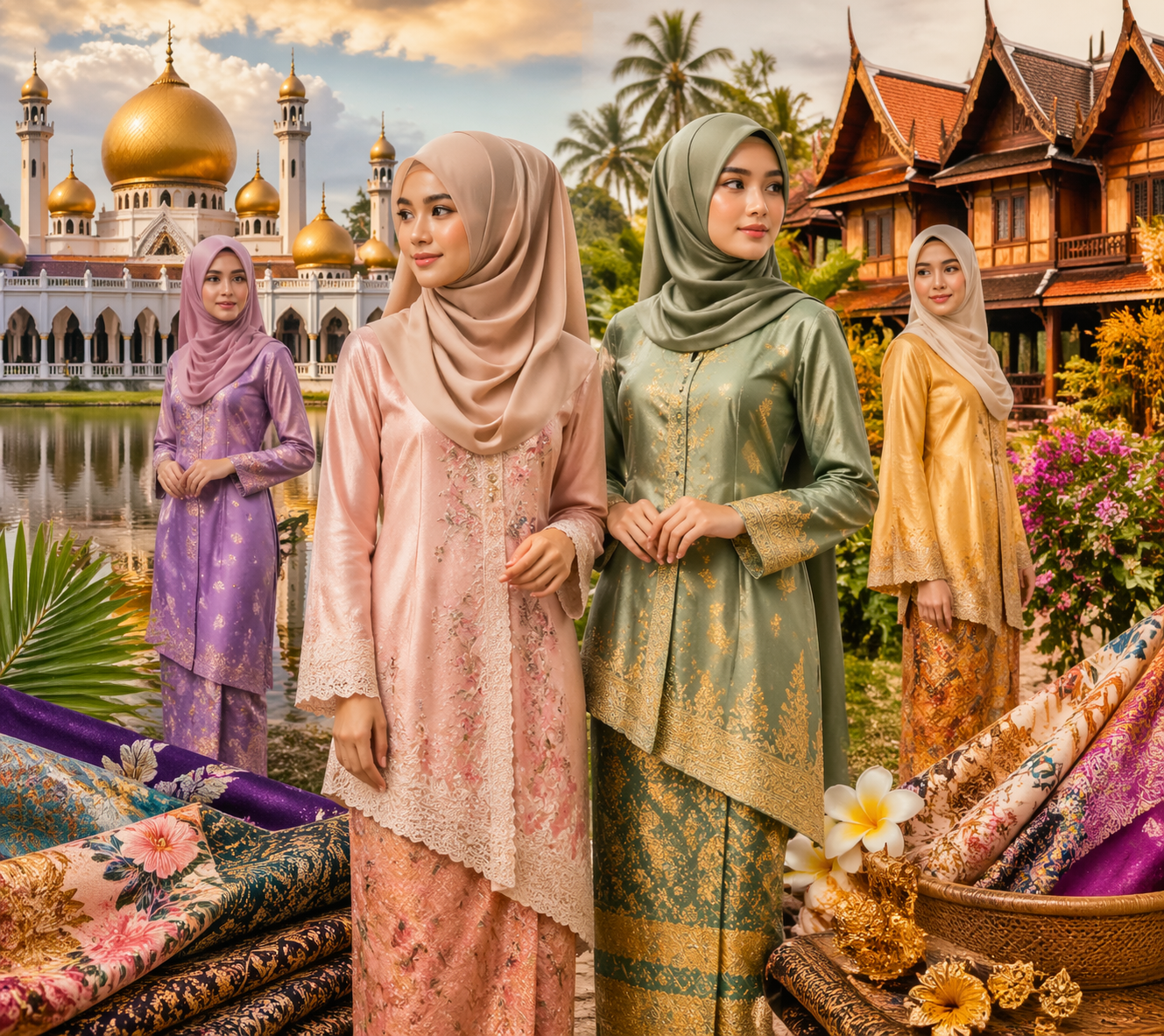 มรดกแฟชั่นที่เป็นเอกลักษณ์ของชุมชนมลายูมุสลิมในภาคใต้ของไทย