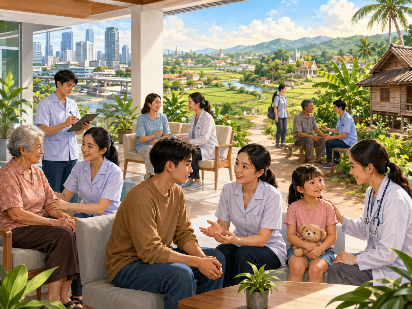 บทบาทของรัฐบาลในการส่งเสริมบริการสุขภาพจิตในประเทศไทย