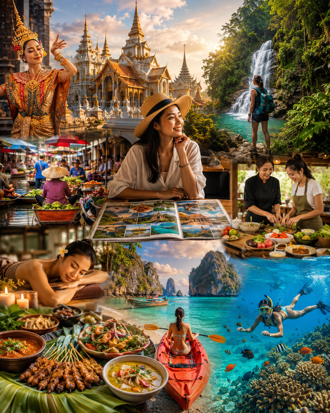 การสร้างวันหยุดไทยที่เป็นเอกลักษณ์ของคุณด้วยแผนการเดินทางส่วนตัว